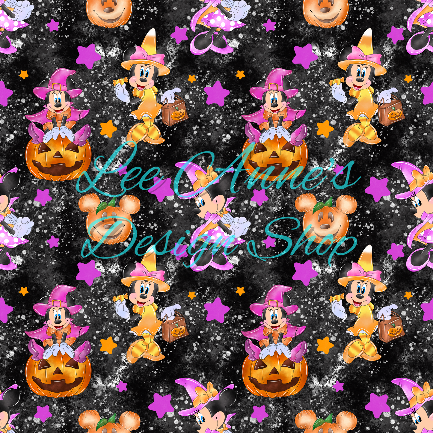 Mouse Halloween Seamless