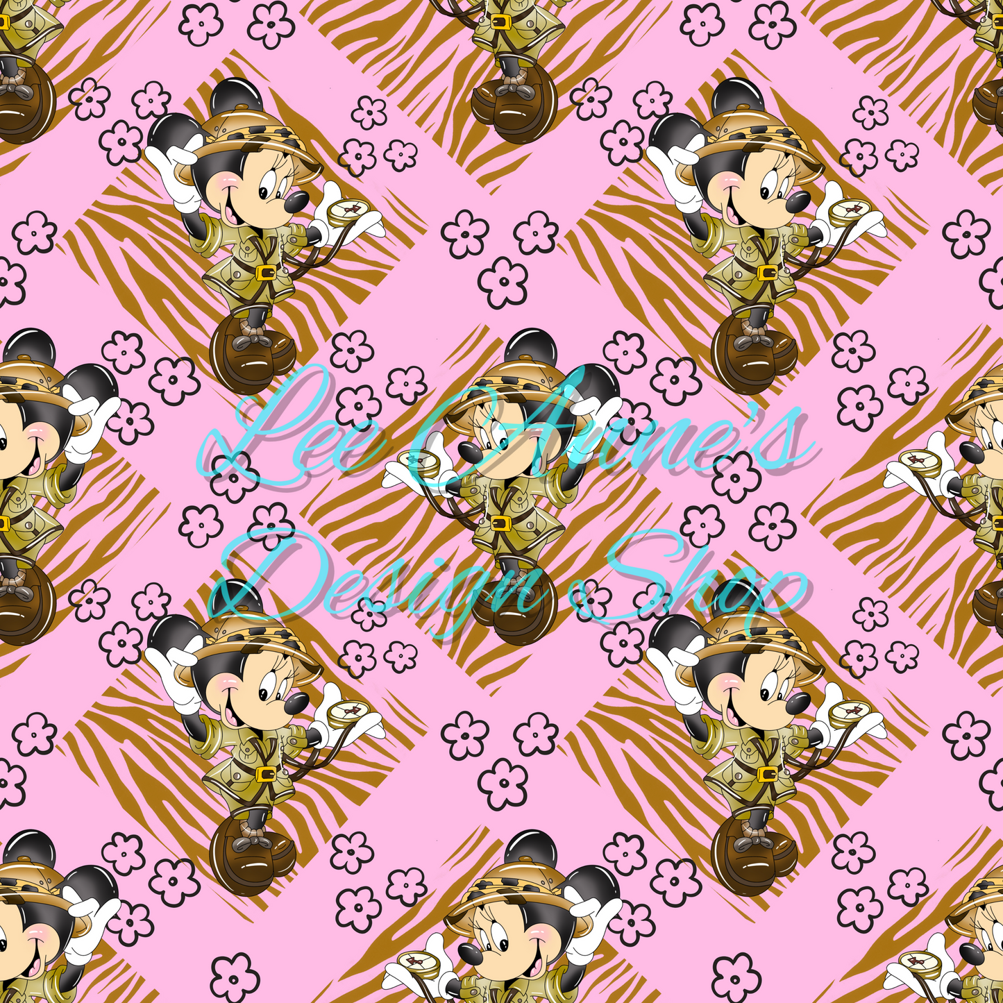 Mouse Safari Seamless
