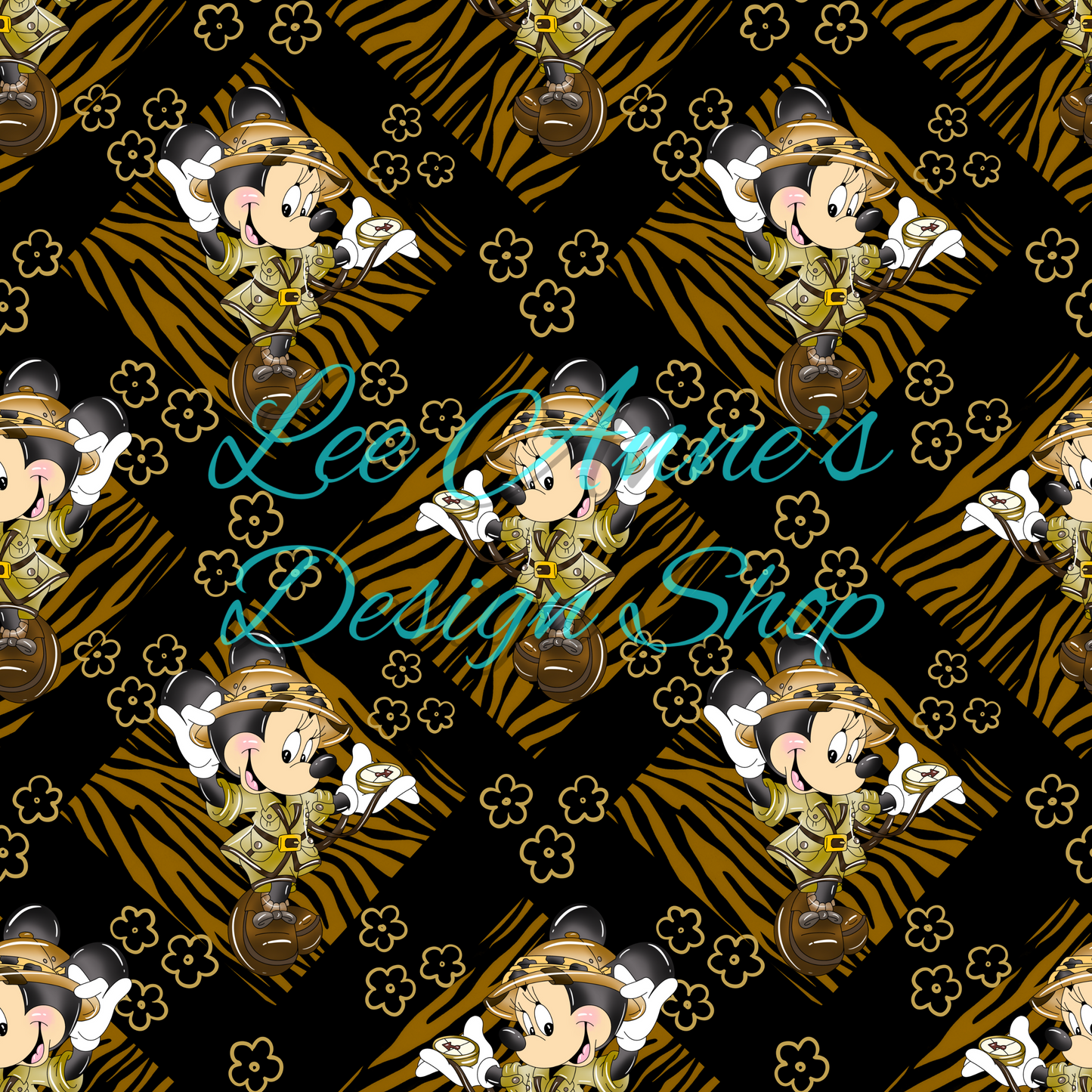 Mouse Safari Seamless