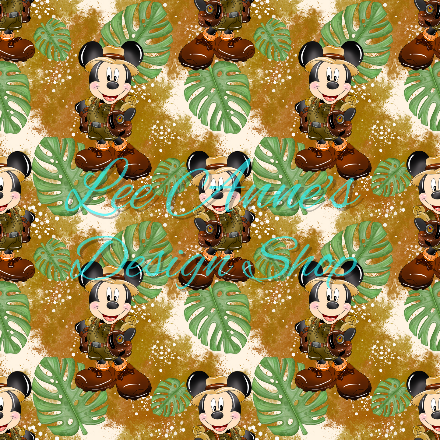 Mouse Safari Seamless