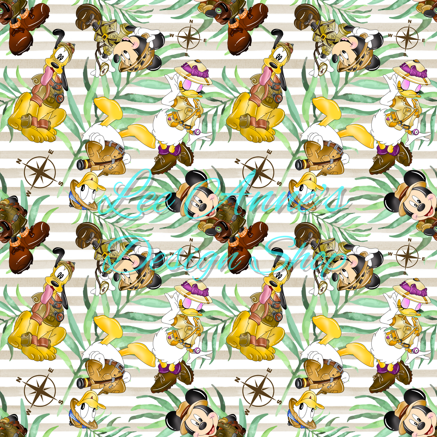 Mouse Safari Seamless