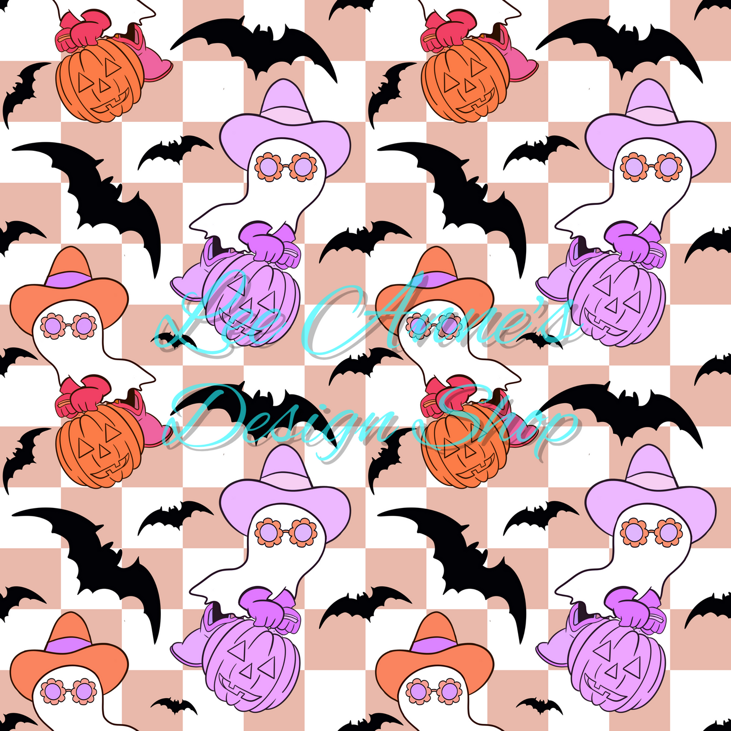 Groovy Halloween Seamless