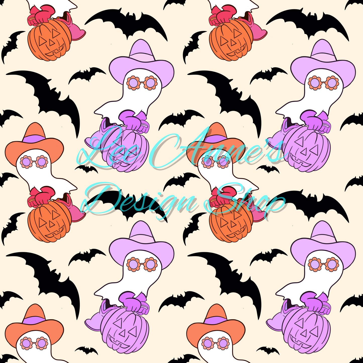 Groovy Halloween Seamless
