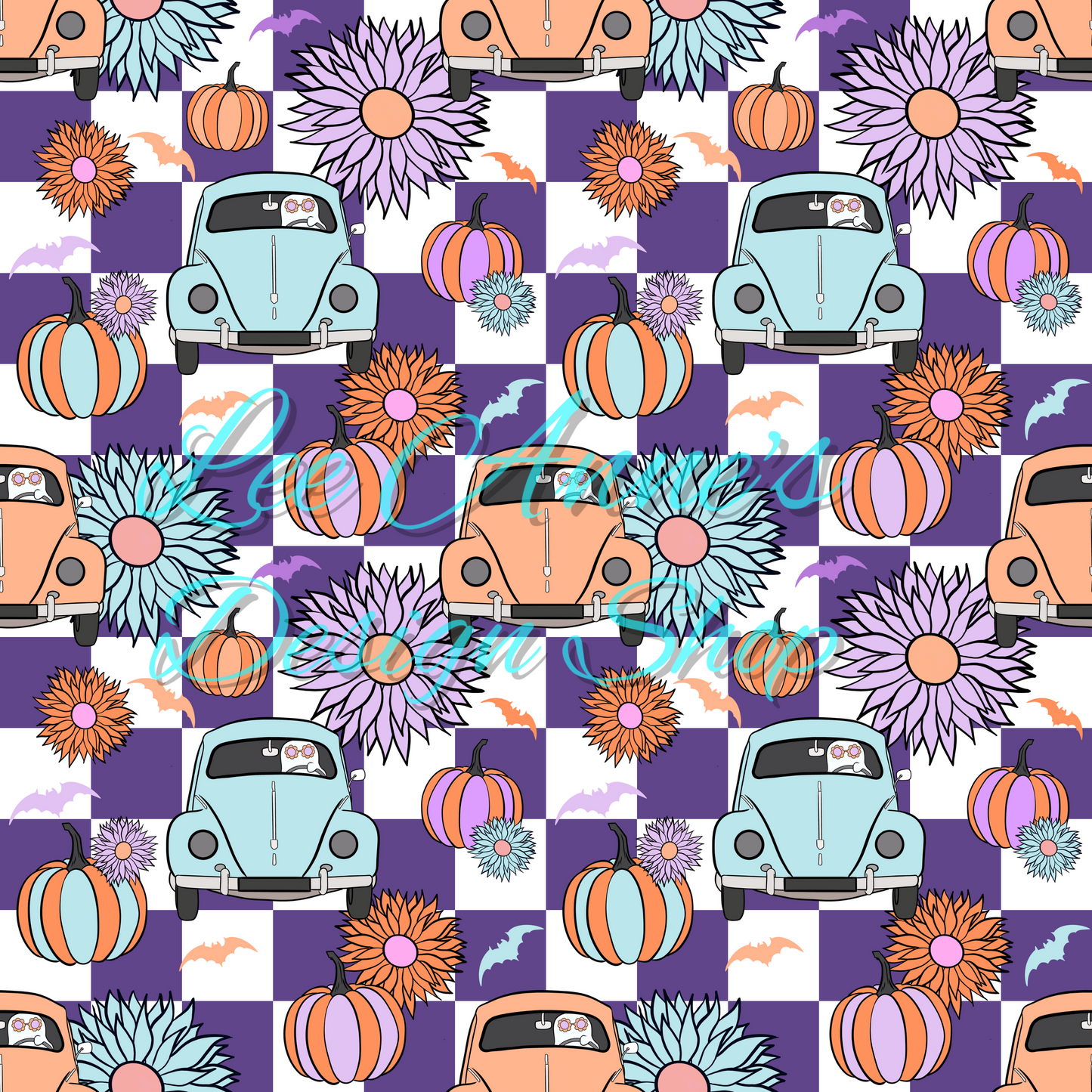 Groovy Halloween Seamless