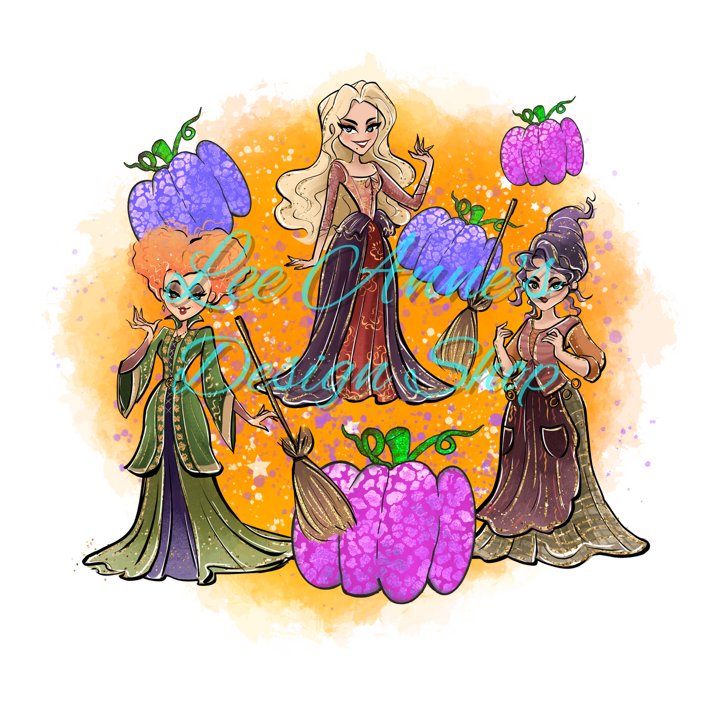 Witches Halloween Sublimation