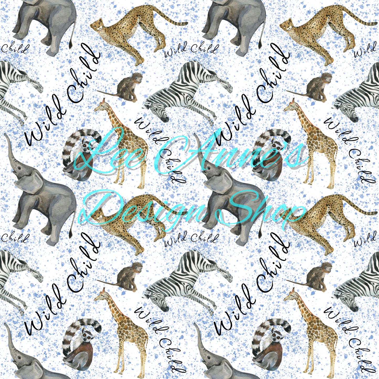 Safari Animal Seamless