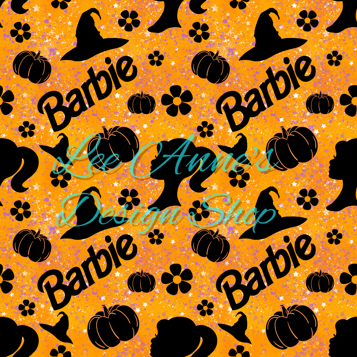 Doll Halloween Seamless