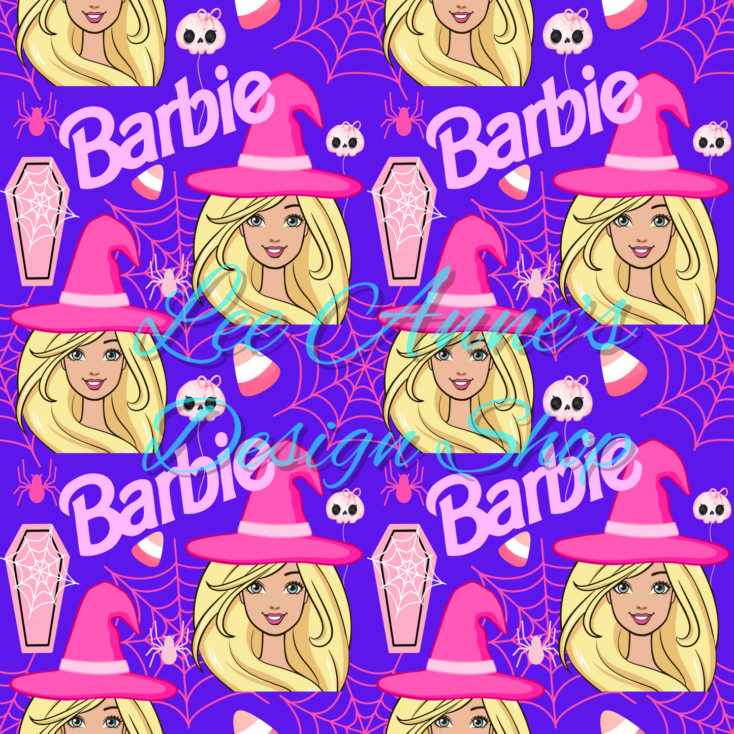 Doll Halloween Seamless