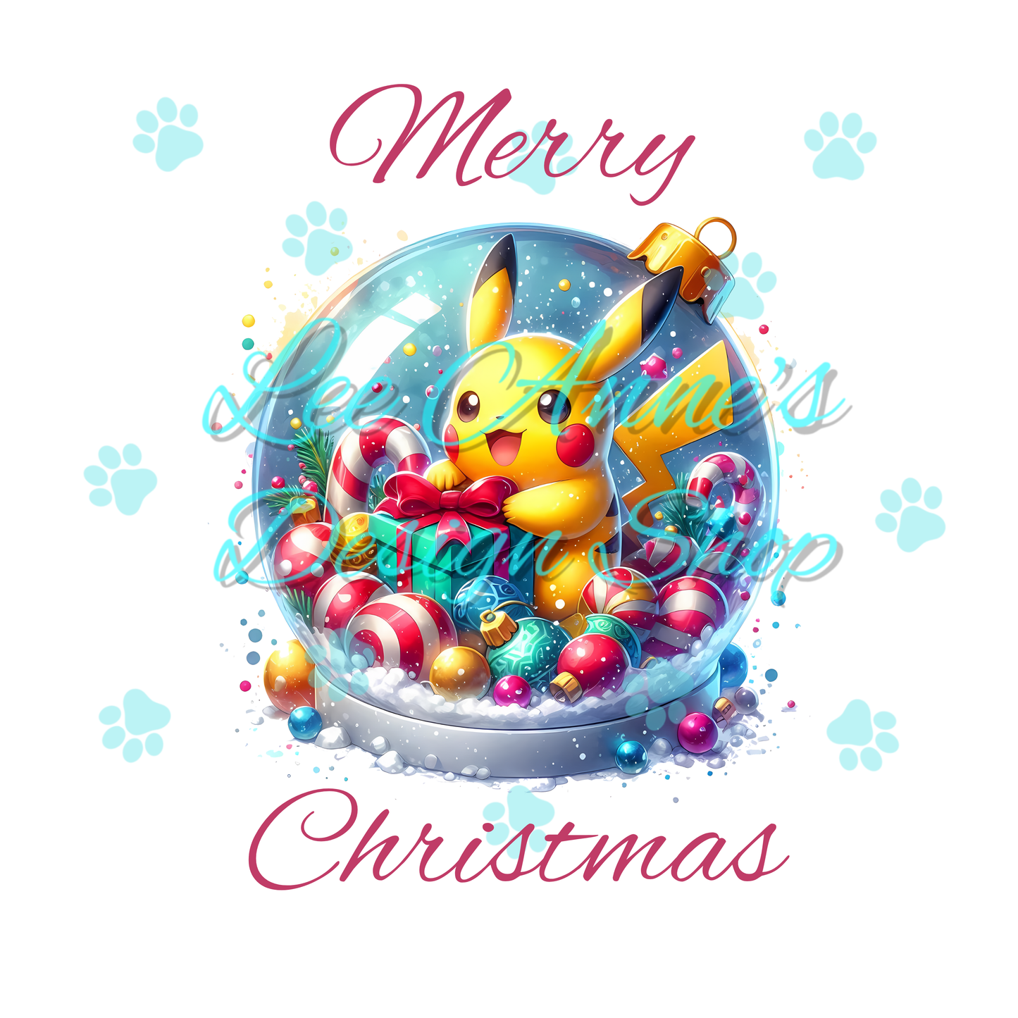 Poke Christmas Sublimation