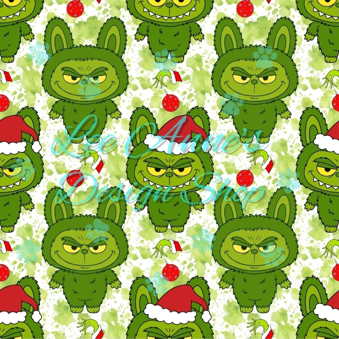 Christmas Monster Seamless