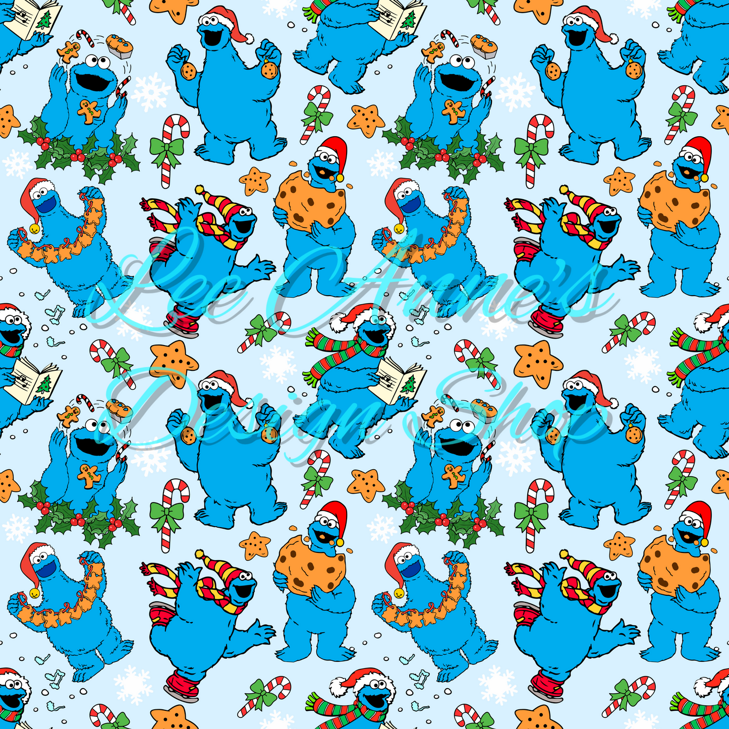 Christmas Puppets Seamless