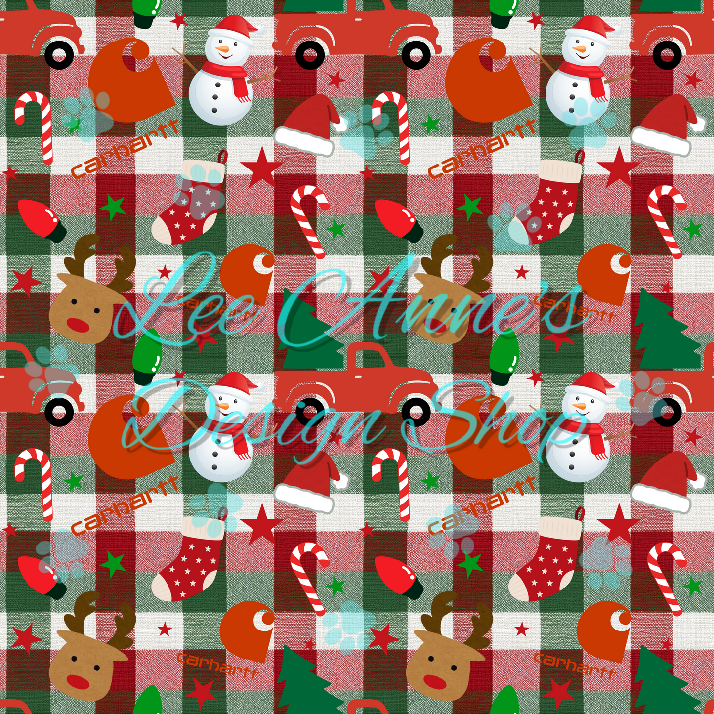 Brands Christmas Seamless