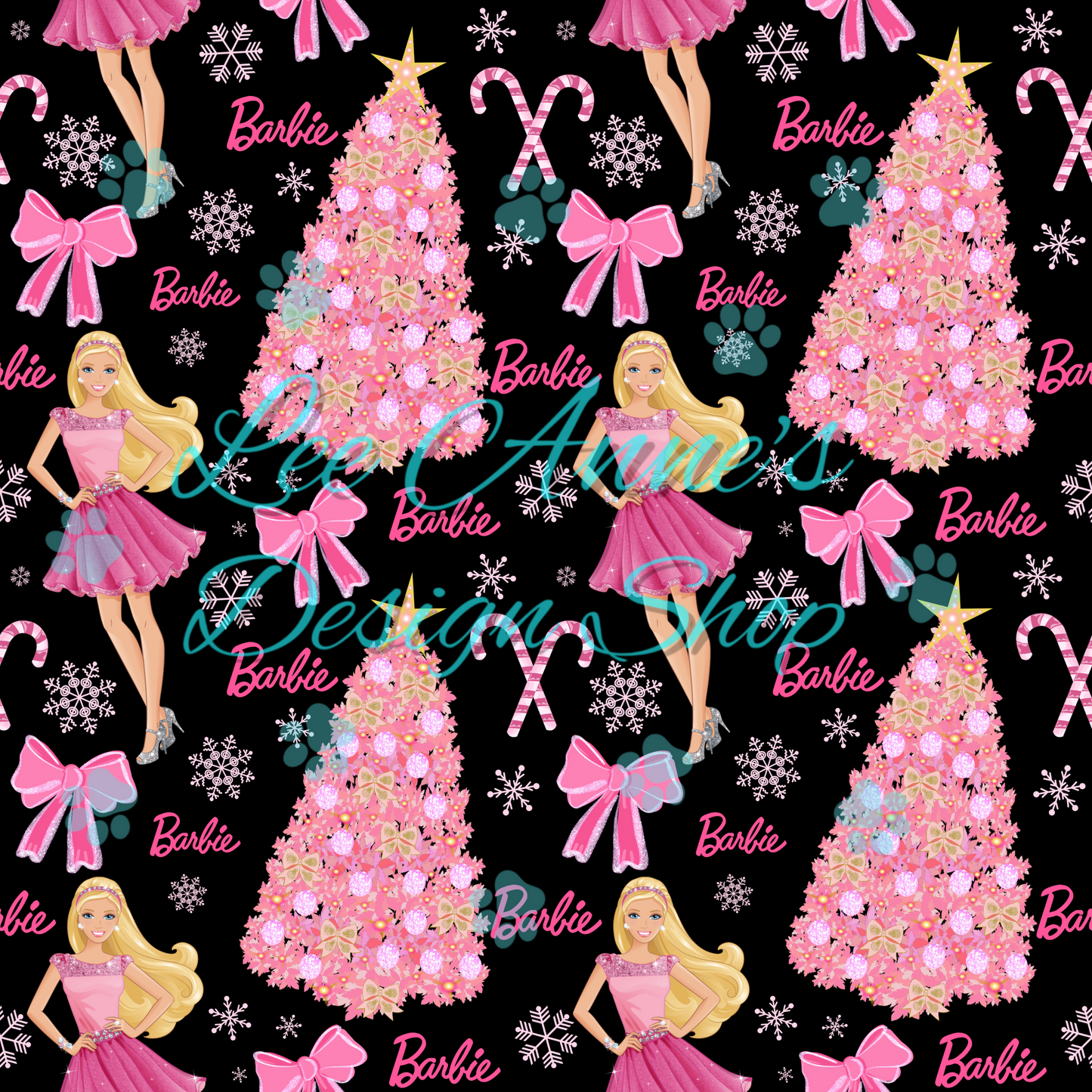 Christmas Doll Seamless