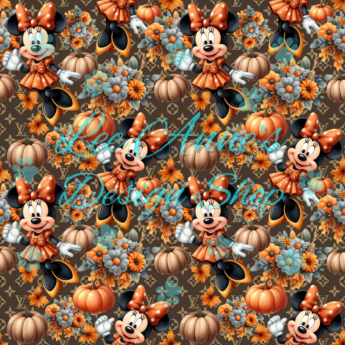 Boujee Fall Mouse Seamless