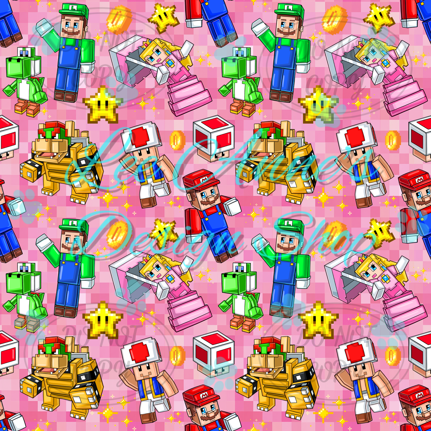 Plumber Gamer Mashup Seamless