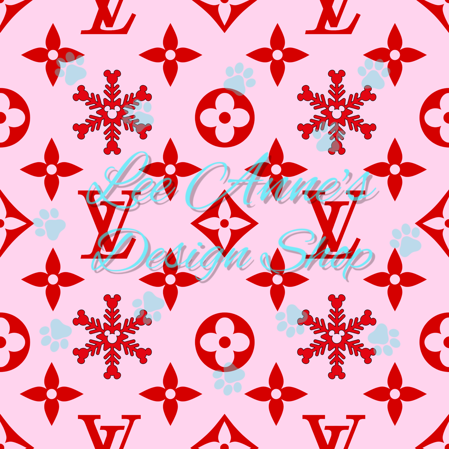 Christmas Boujee Seamless