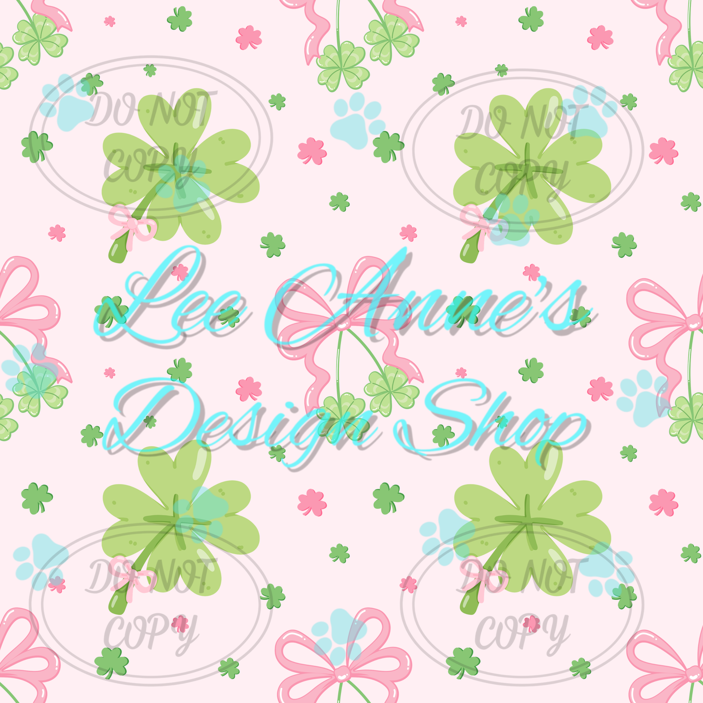 St. Patrick bows Seamless