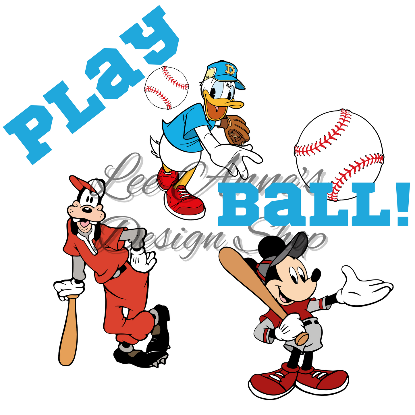 Mouse Baseball Sublimation