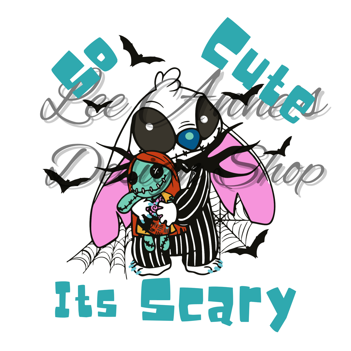 Spooky Christmas Sublimation, Stitch