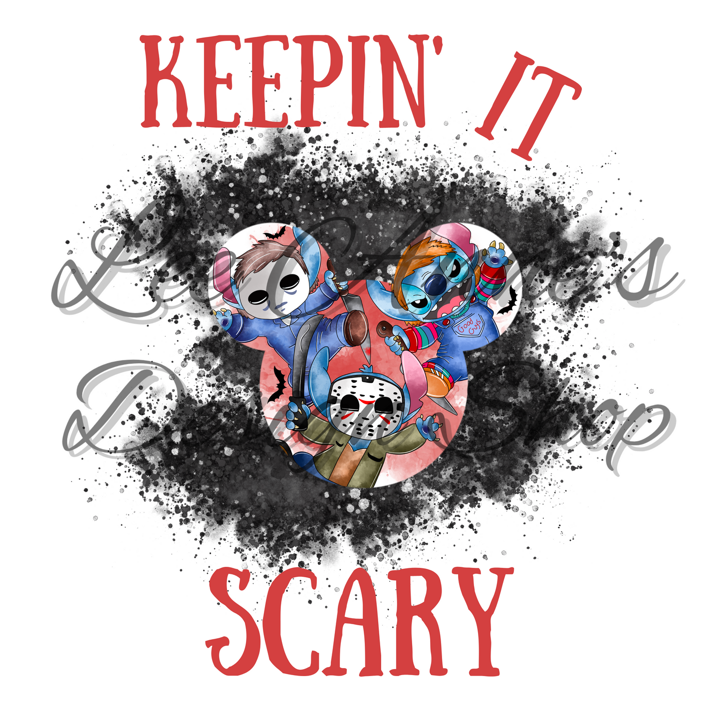 Spooky Stitch Sublimation