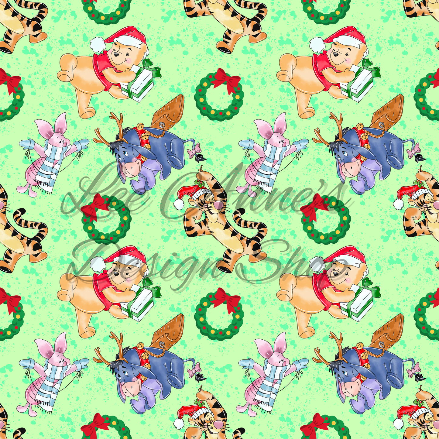 Bear Christmas Seamless