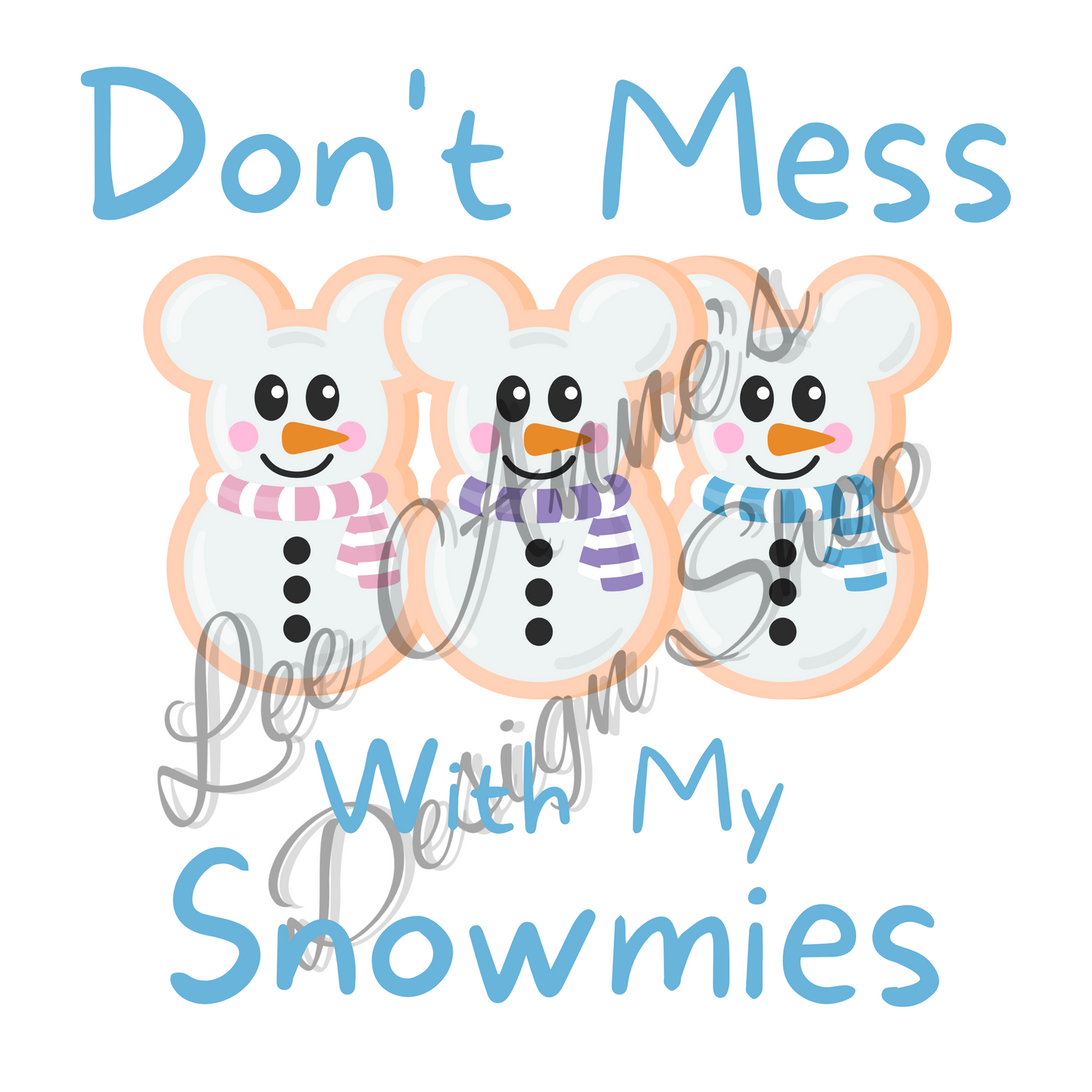 Mouse Snow Sublimation