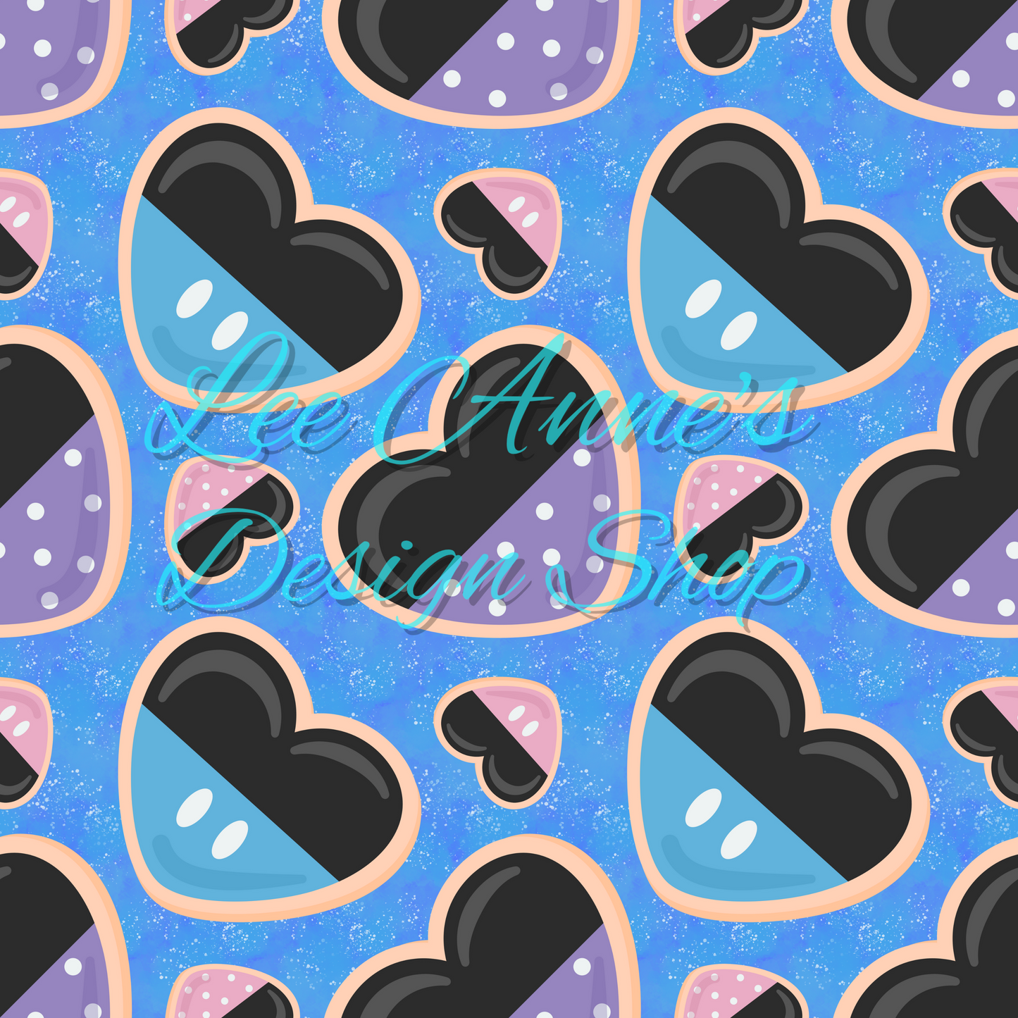 Mouse Snow Seamless