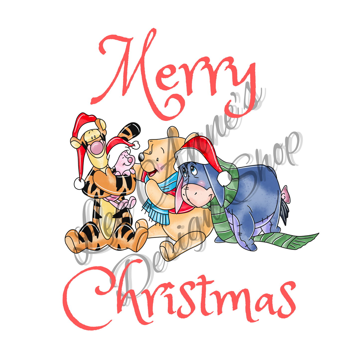 Bear Chistmas Sublimation
