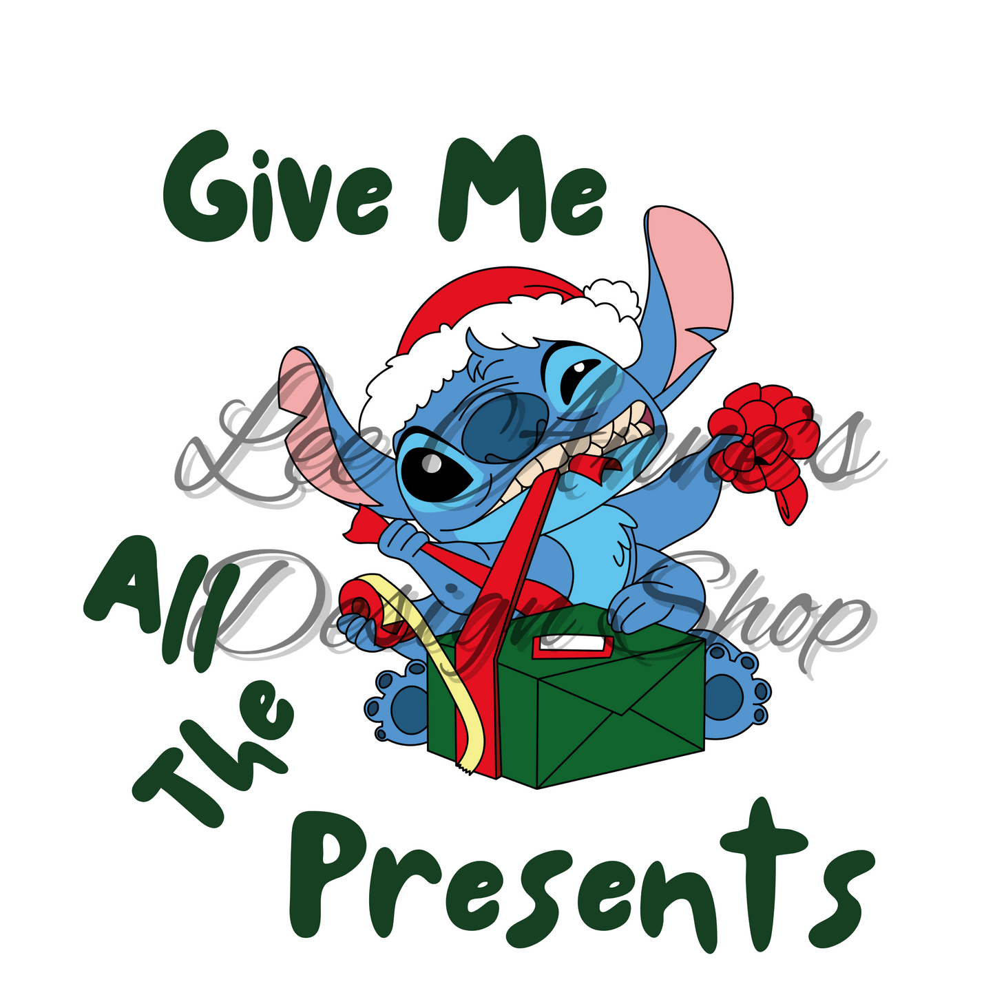 Stitch Christmas Sublimation