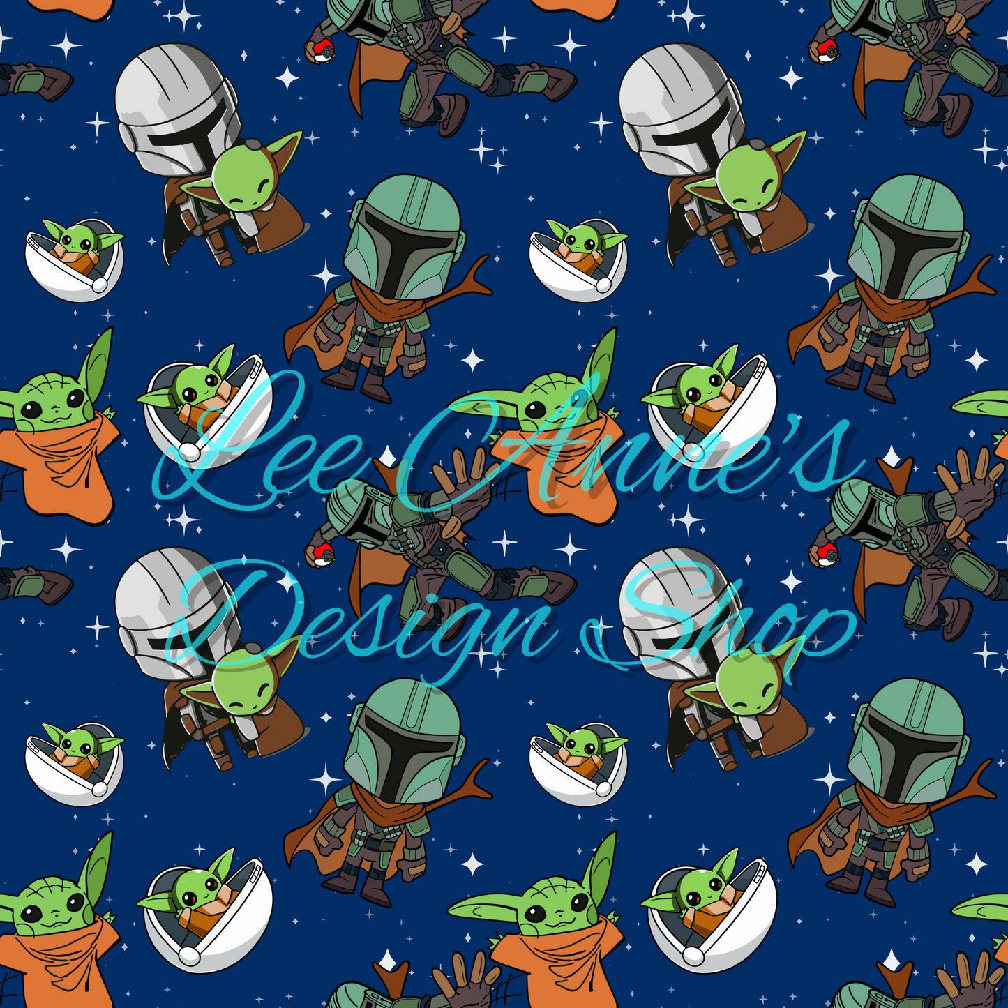 Baby Yoda Seamless