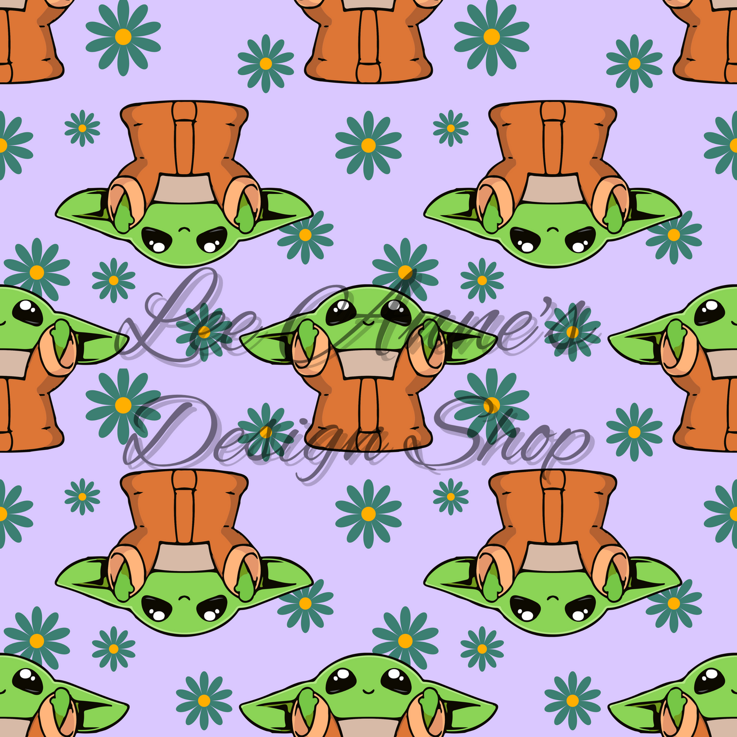 Baby Yoda Seamless
