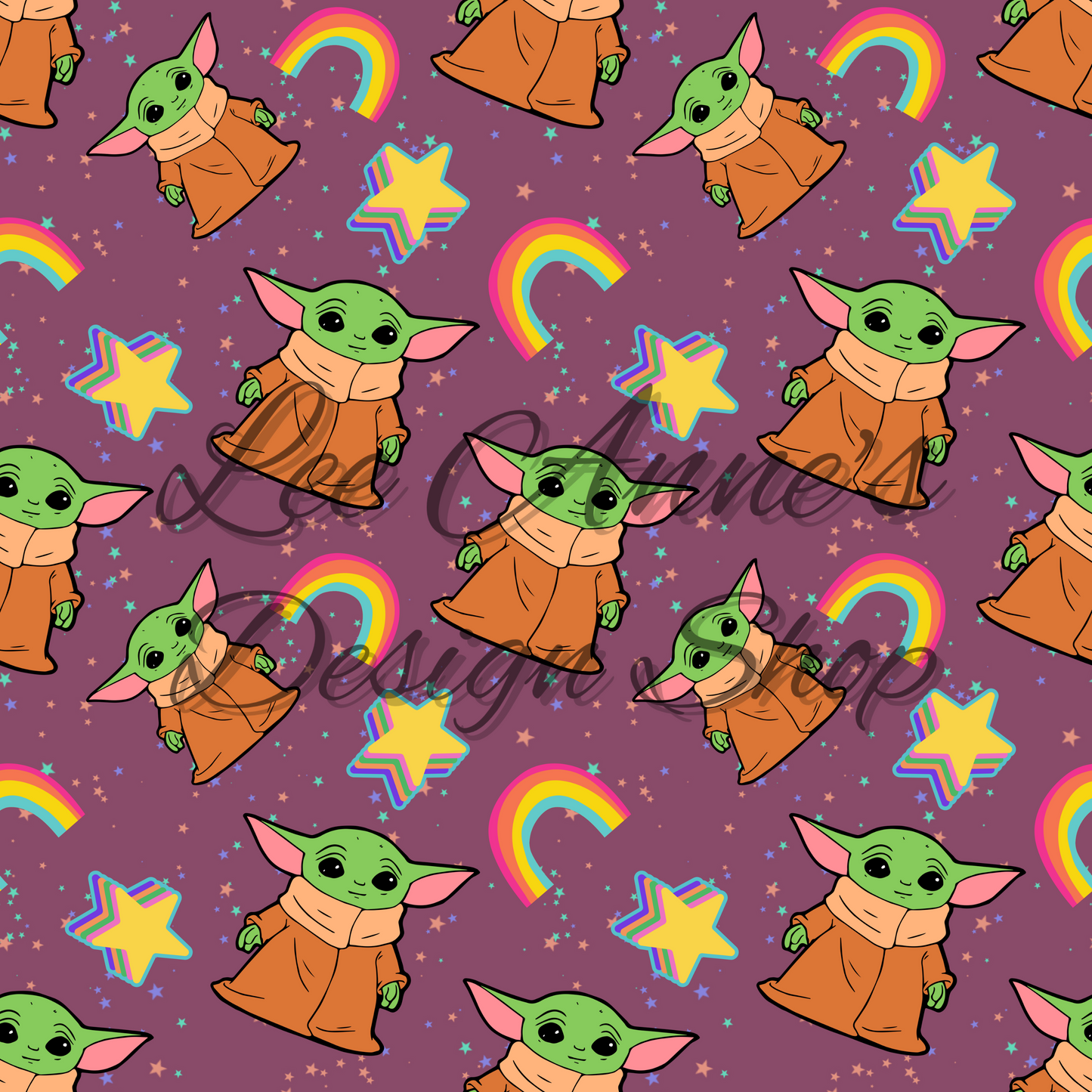 Baby Yoda Seamless