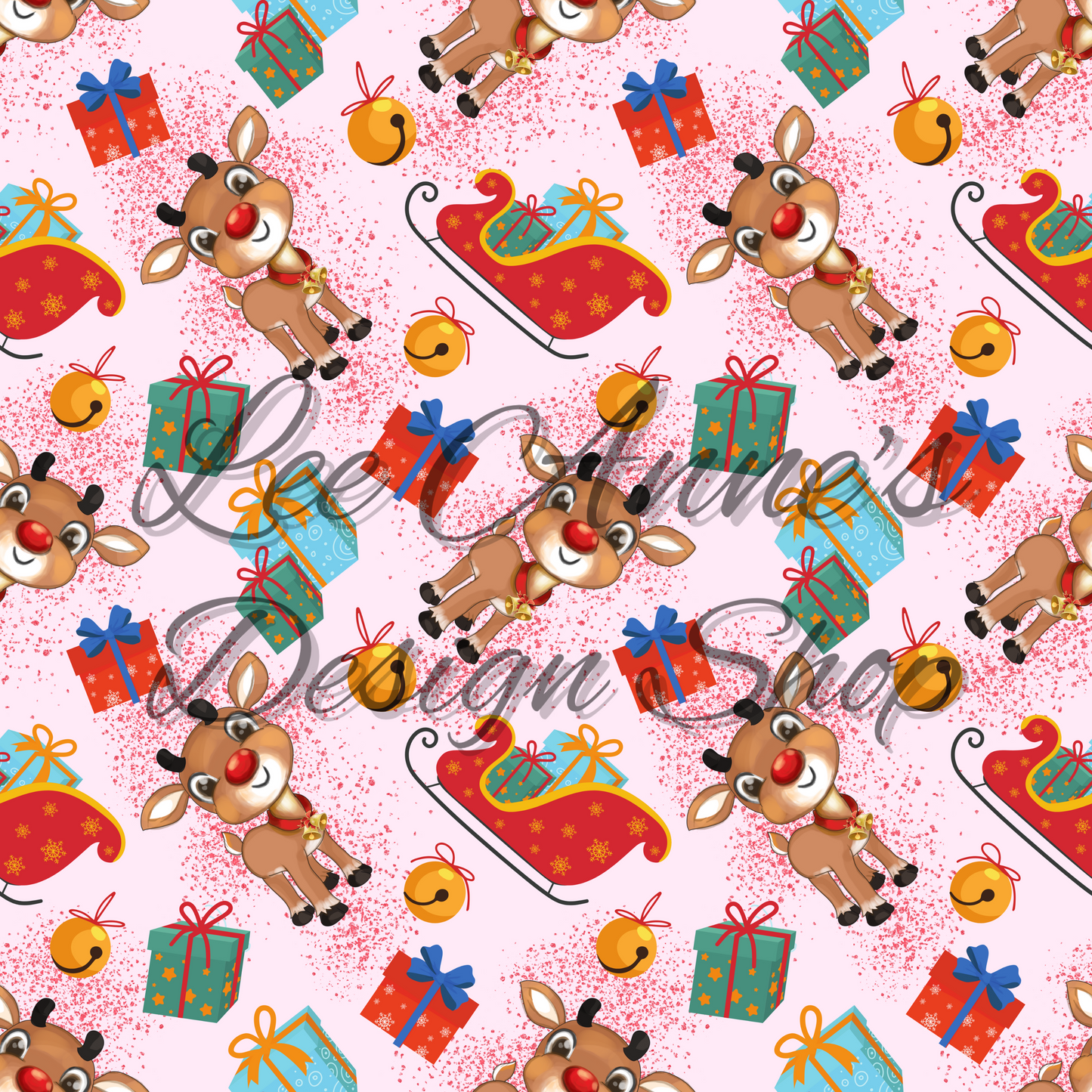 Christmas Reindeer Seamless