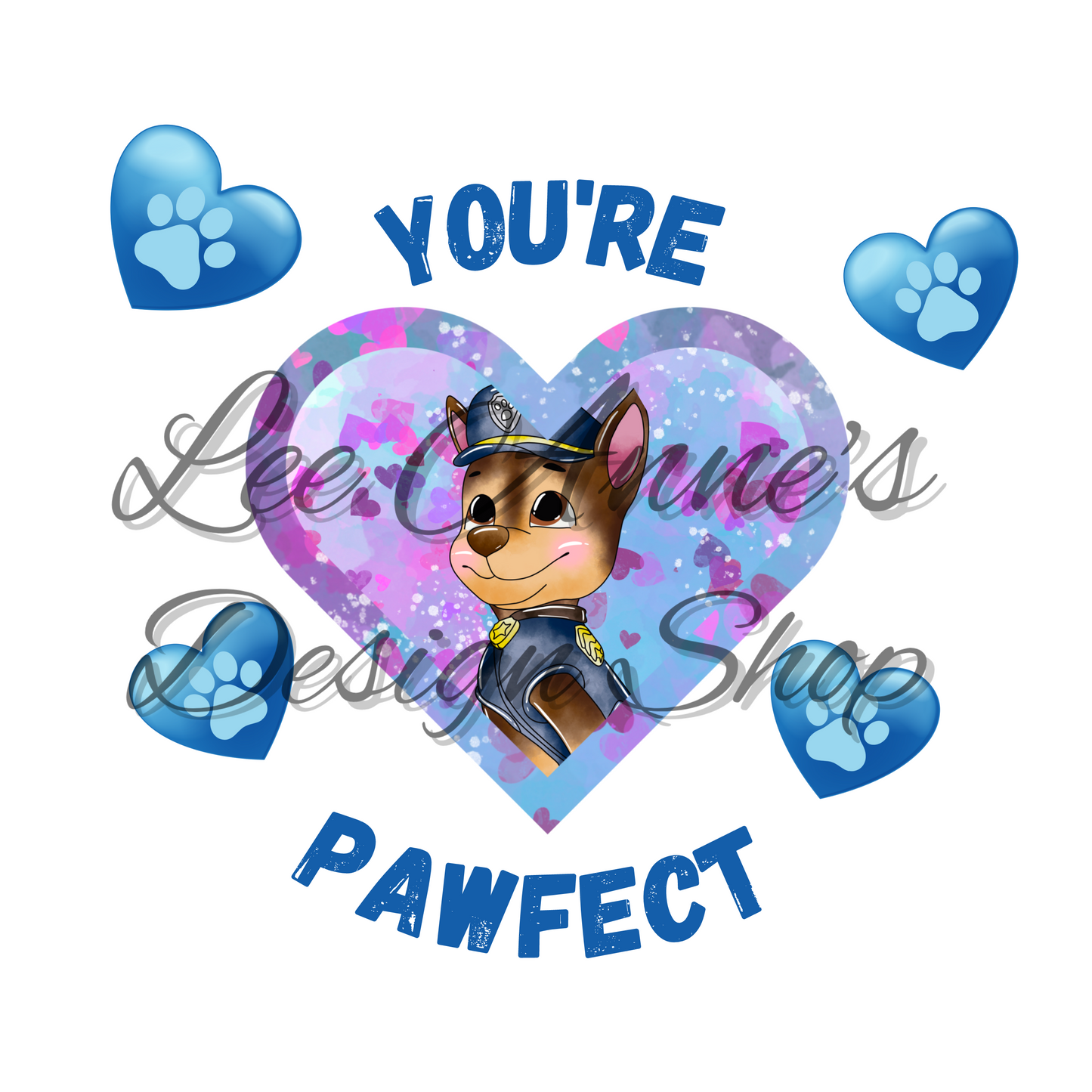 Limited Paw Pup Sublimation