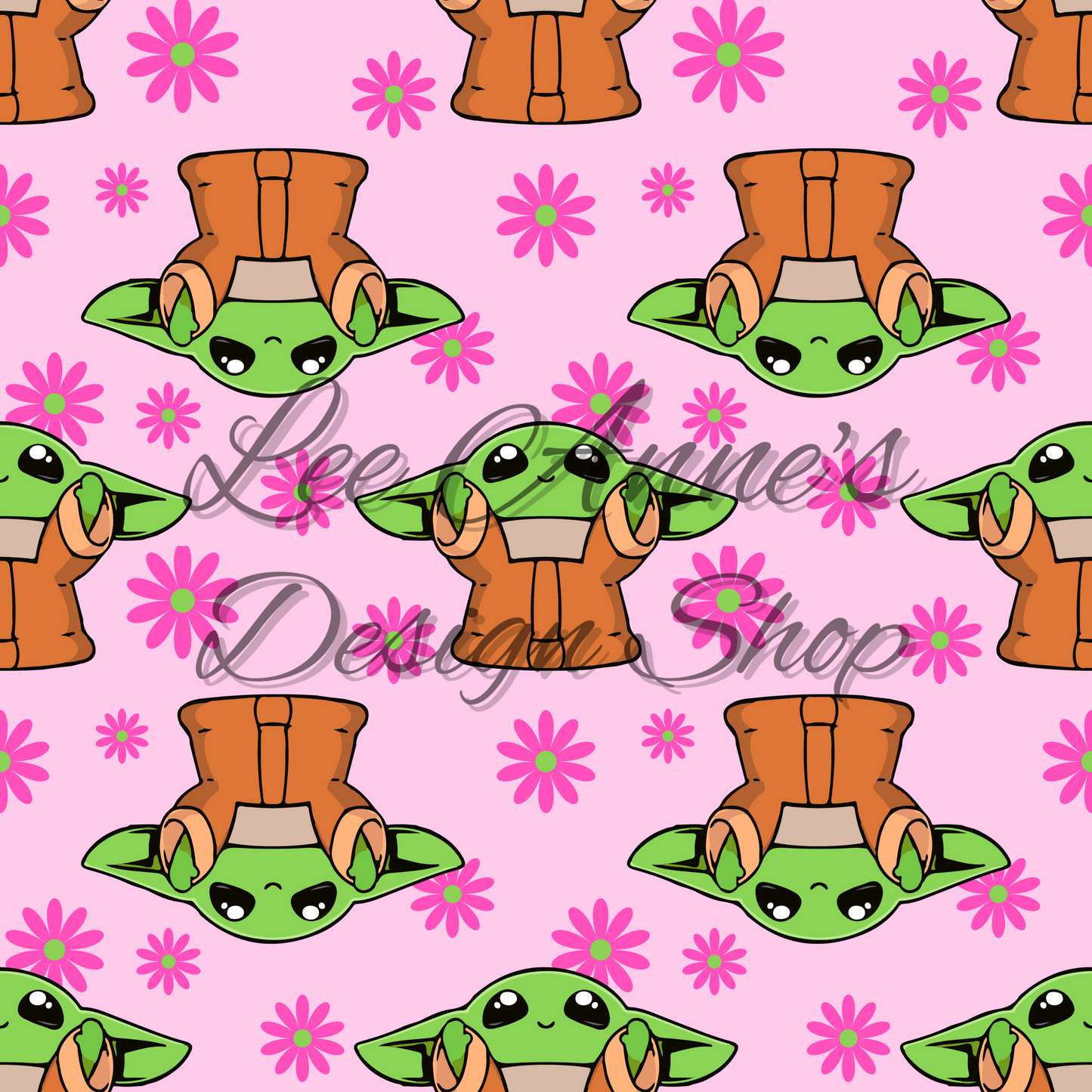 Baby Yoda Seamless