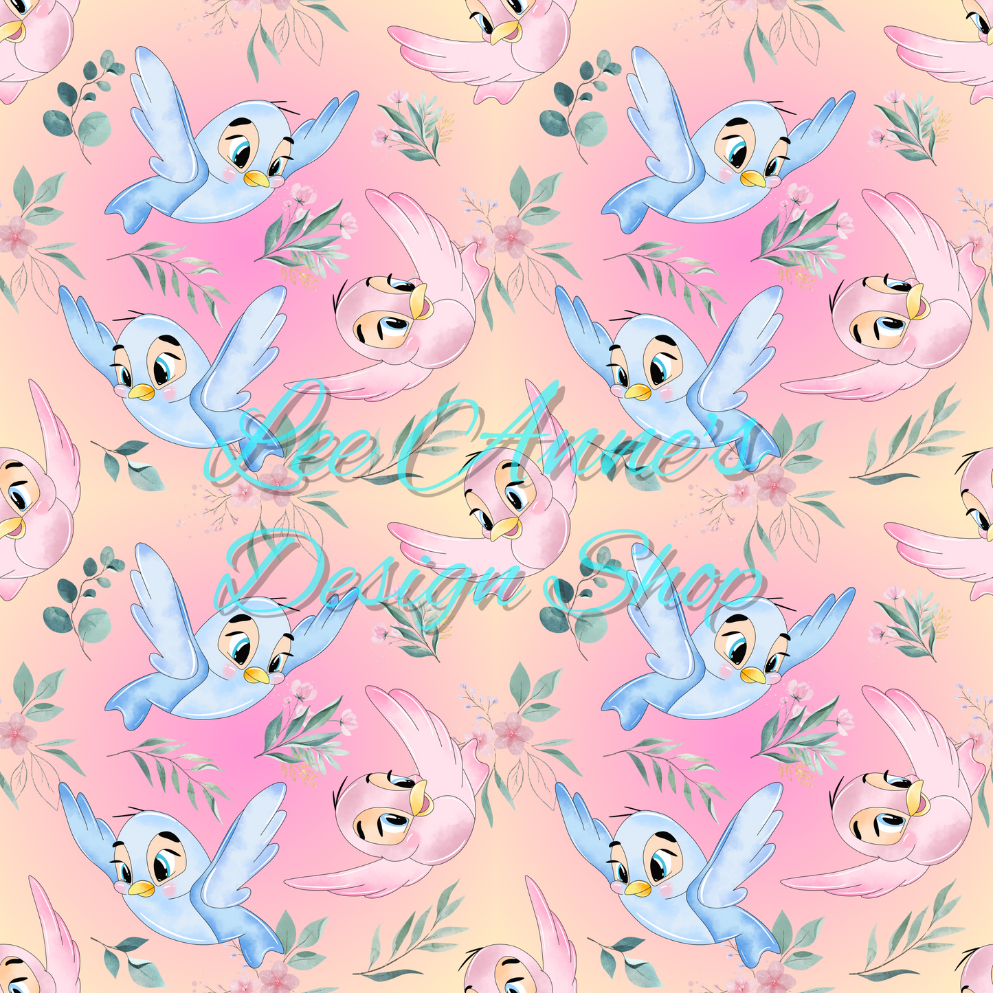 Deer and Friends Seamless