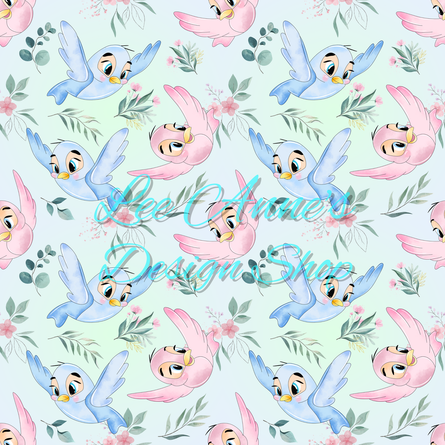 Deer and Friends Seamless