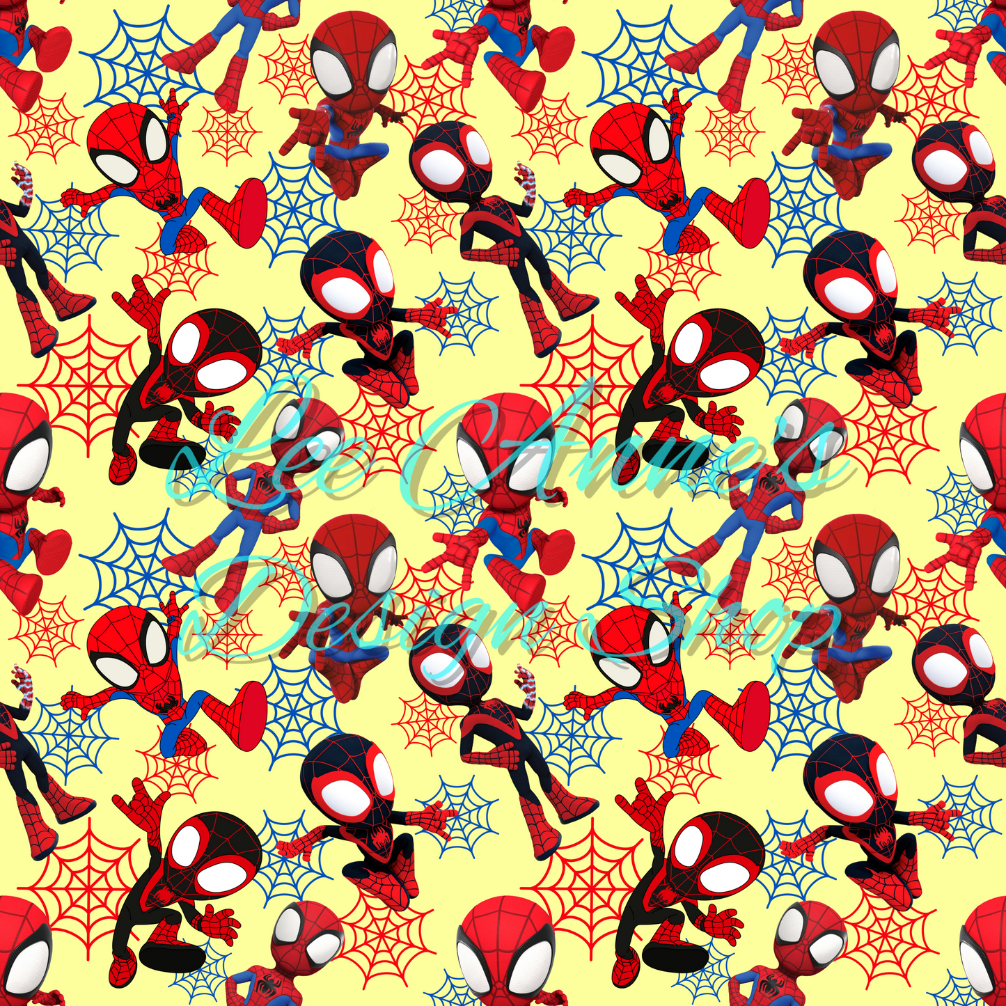 Spider Friends Seamless
