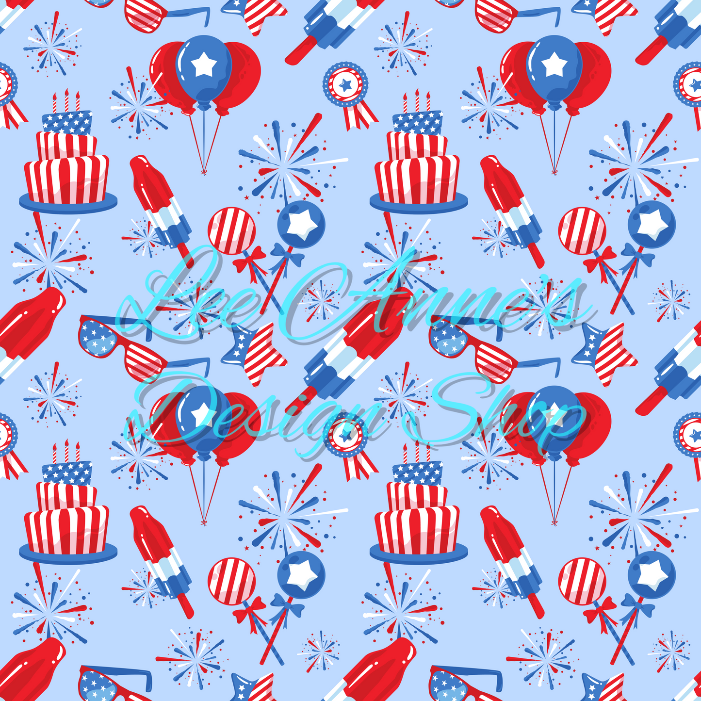 Fourth July Seamless