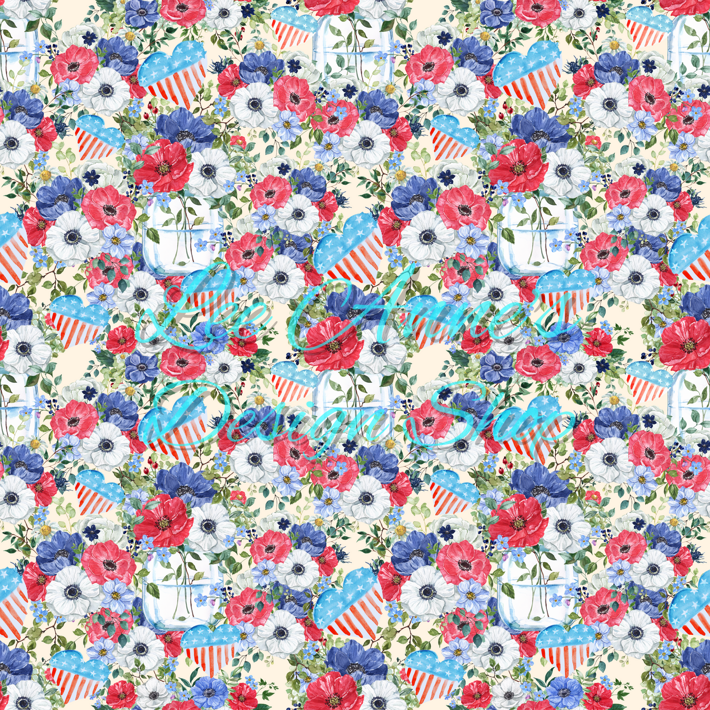 Fourth July Seamless