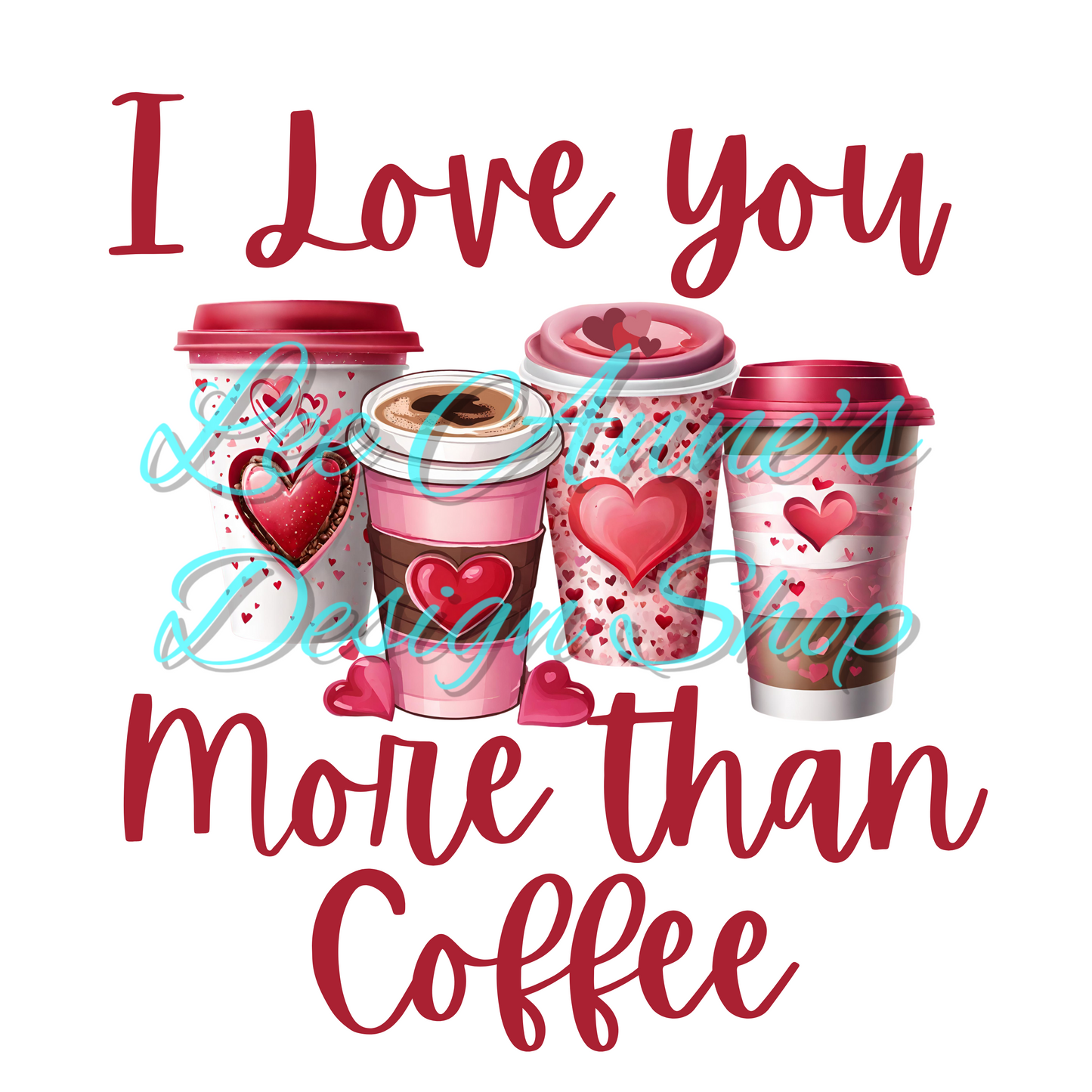 Valentines Coffee Sublimation