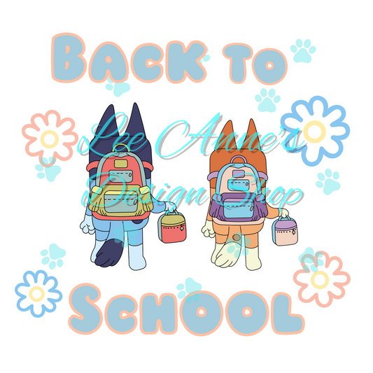 Heeler School Sublimation