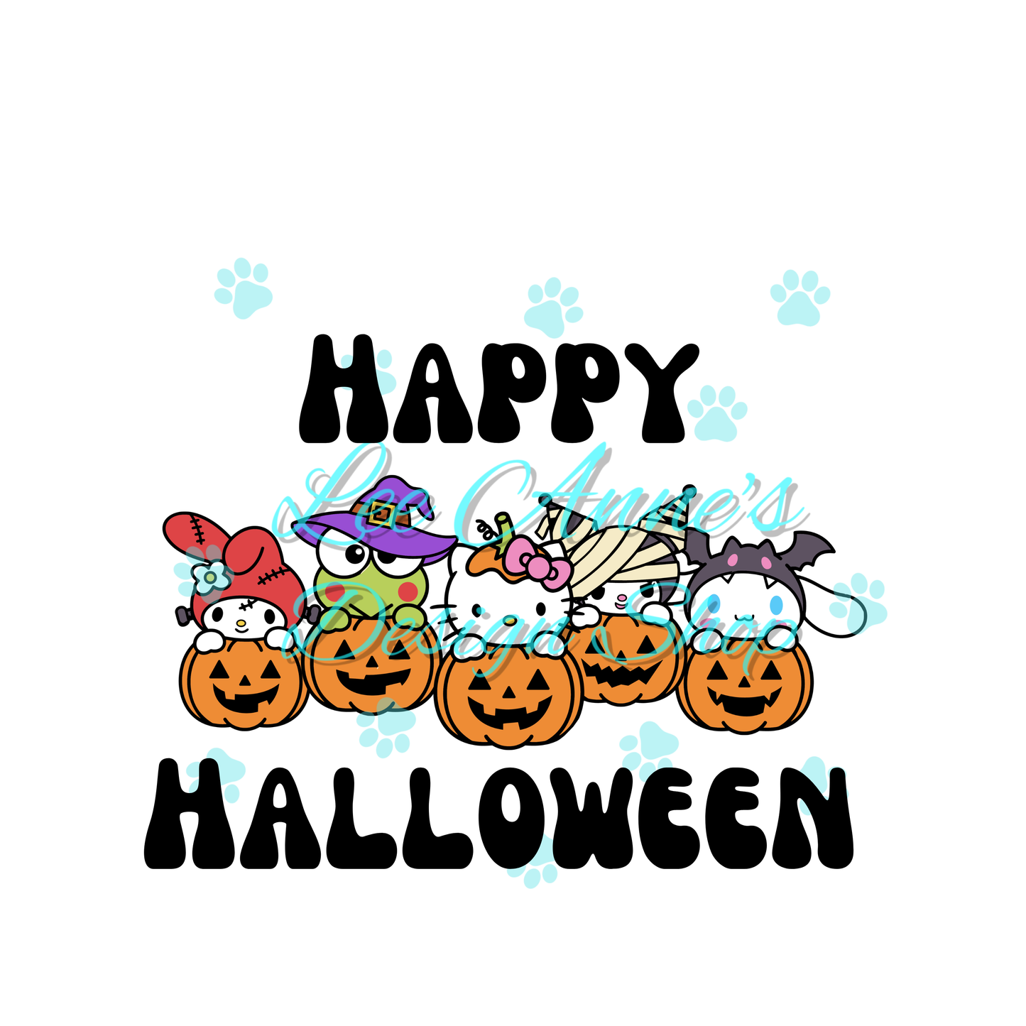 Halloween Kitty Sublimation