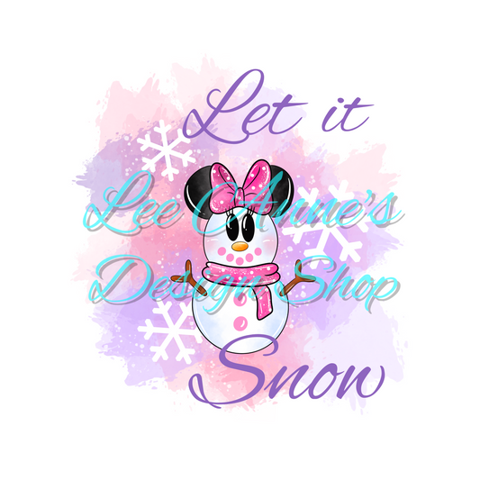 Limited Christmas Mouse Sublimation