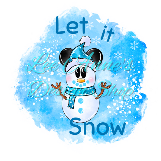 Limited Christmas Mouse Sublimation