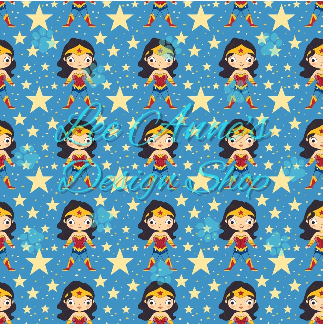 Woman Hero Seamless w/Matching Coord