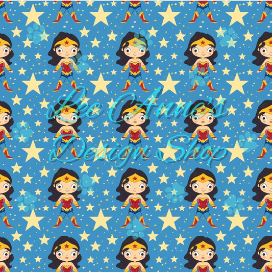 Woman Hero Seamless w/Matching Coord
