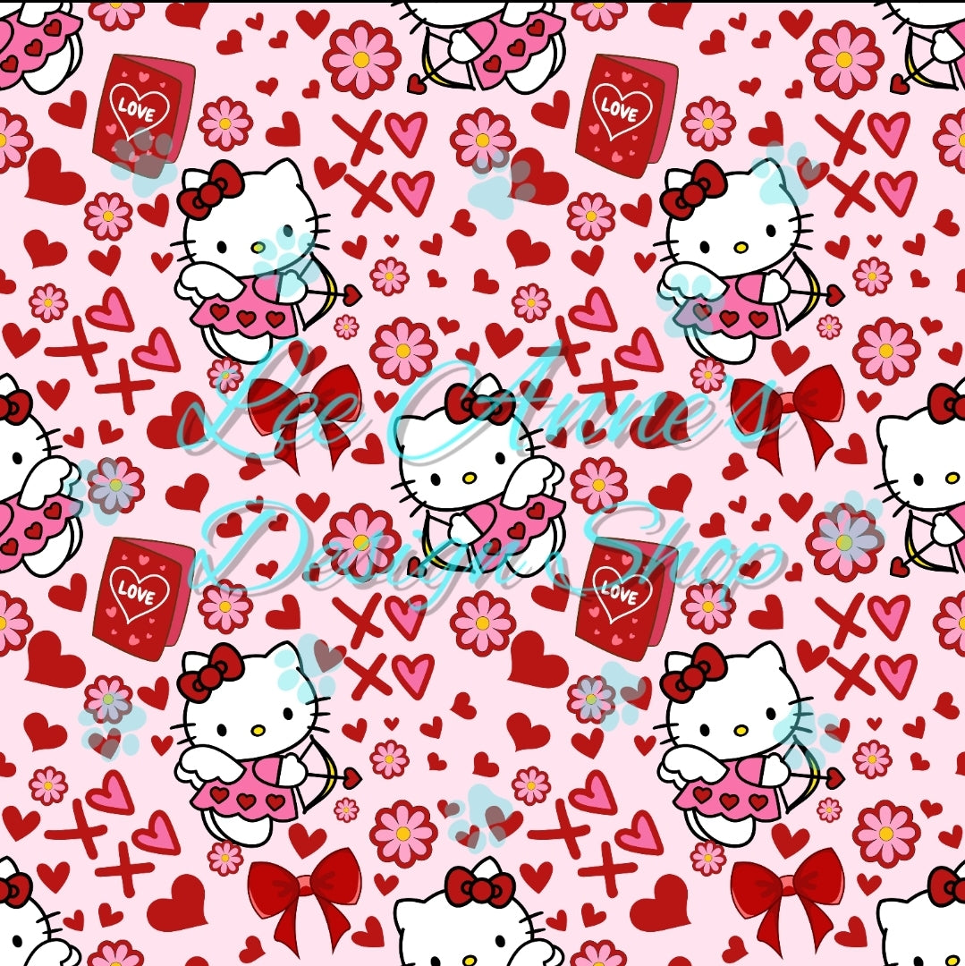 Valentine Kitty Seamless