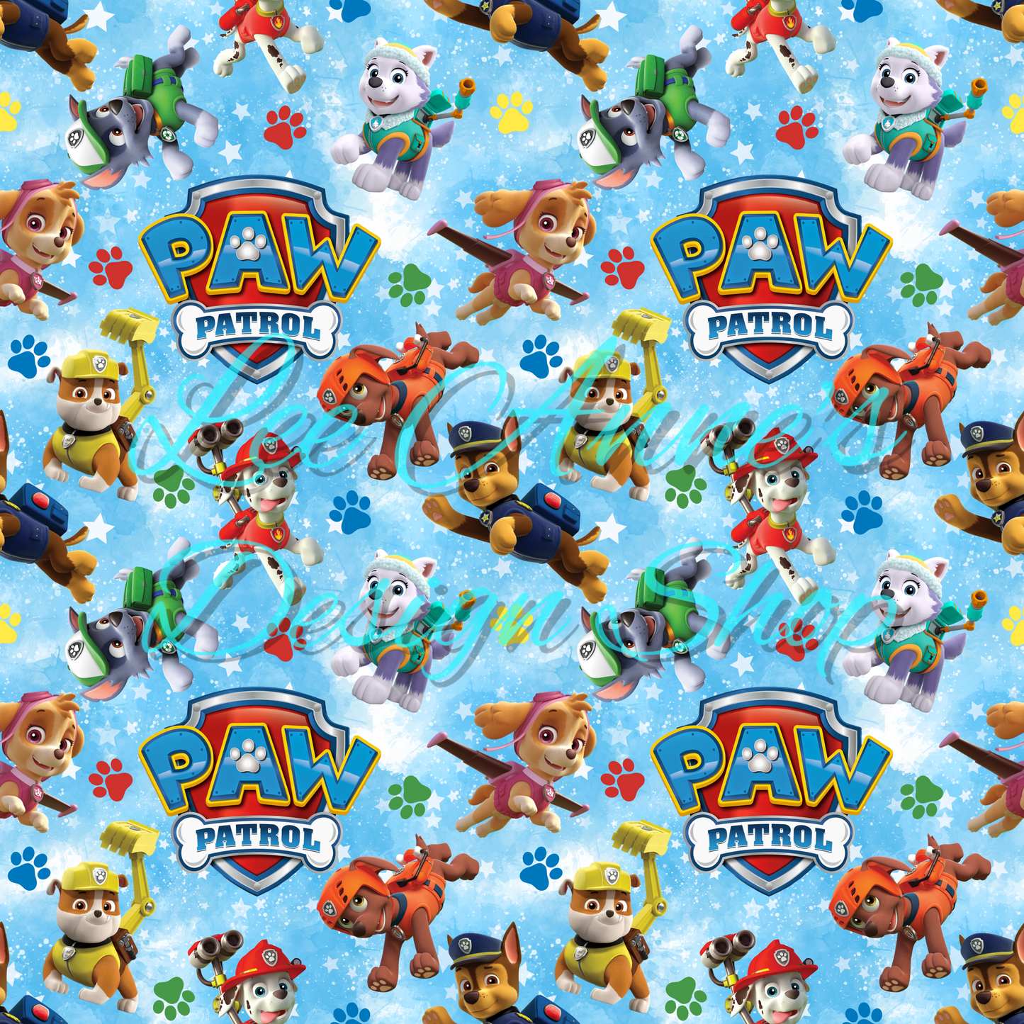 Patrol Pups Seamless