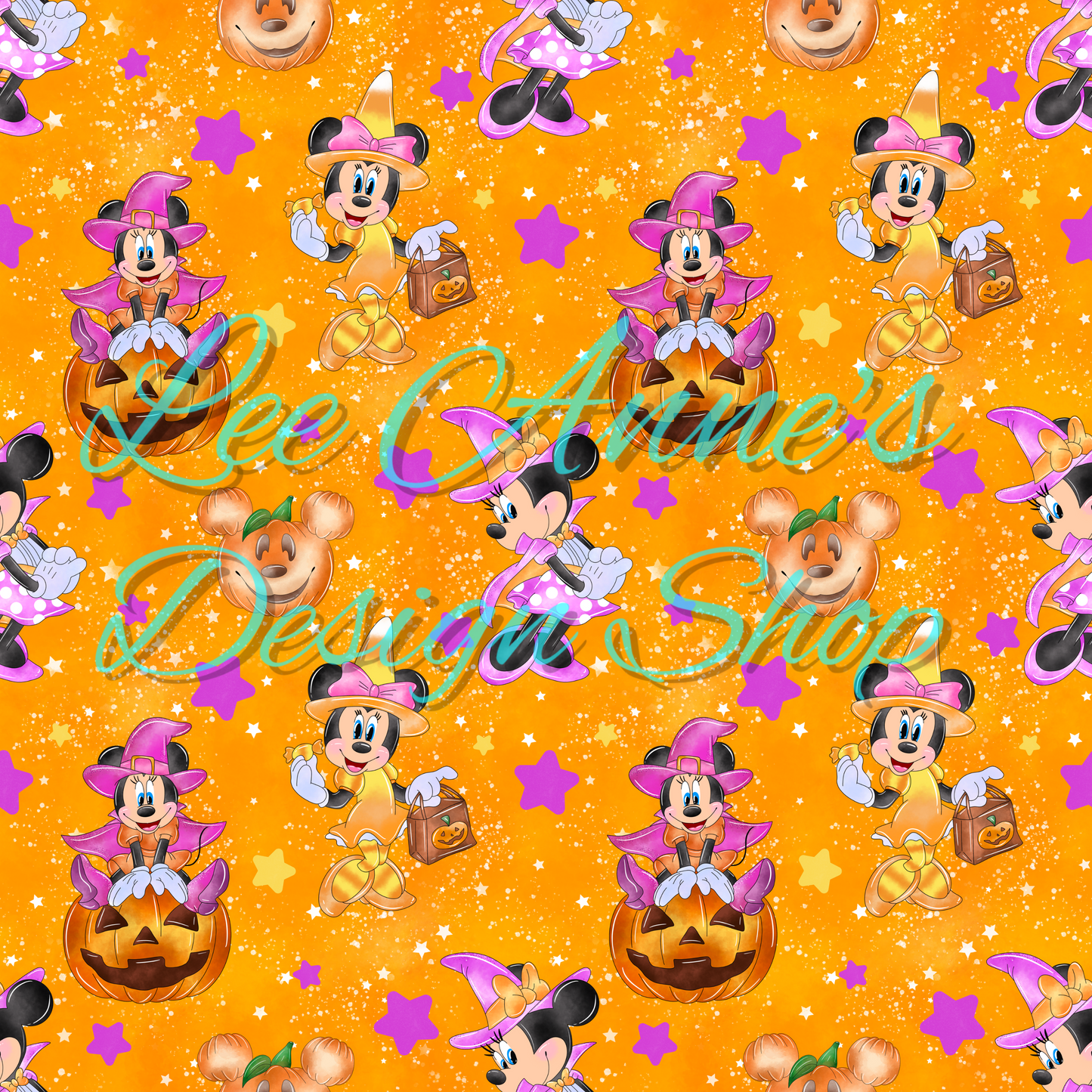 Mouse Halloween Seamless